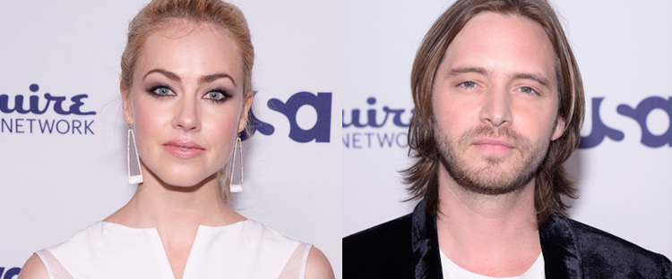 Amanda Schull and Aaron Stanford of 12 MONKEYS (Dave Kotinksy/NBCUniversal Cable Entertainment)